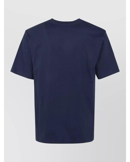 Carhartt Green Script Logo Organic Cotton Short Sleeve T-Shirt for men