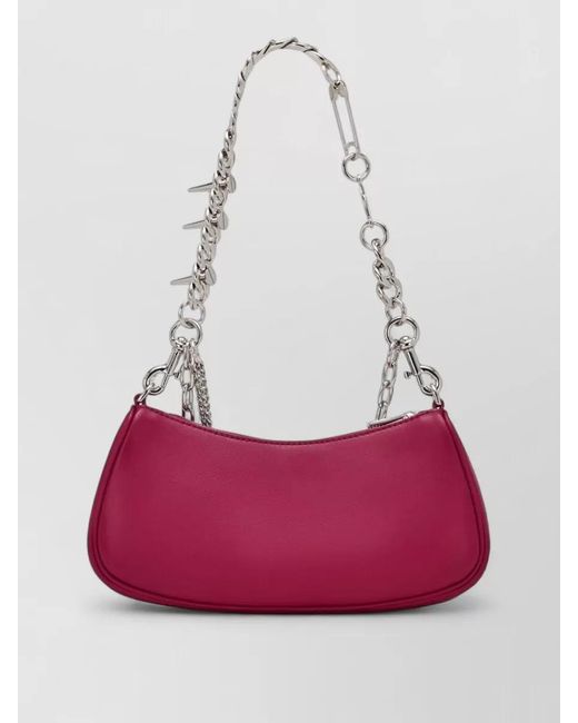 Marc Jacobs Red Leather Shoulder Bag