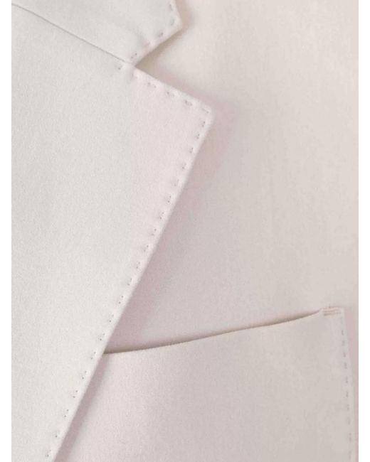 AMI Natural Cotton Single-Breasted Blazer for men