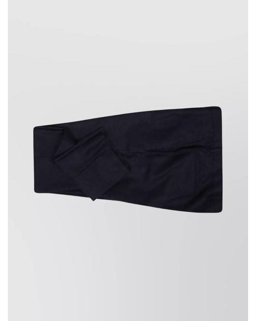 Eleventy Blue Wool Silk Linen Slim-Fit Single-Breasted Suit for men
