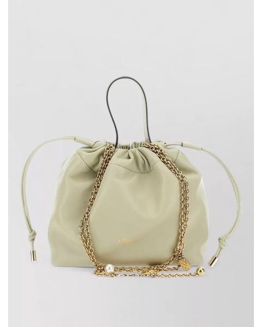 Chloé Natural Icons Nappa Lambskin Shoulder Bag