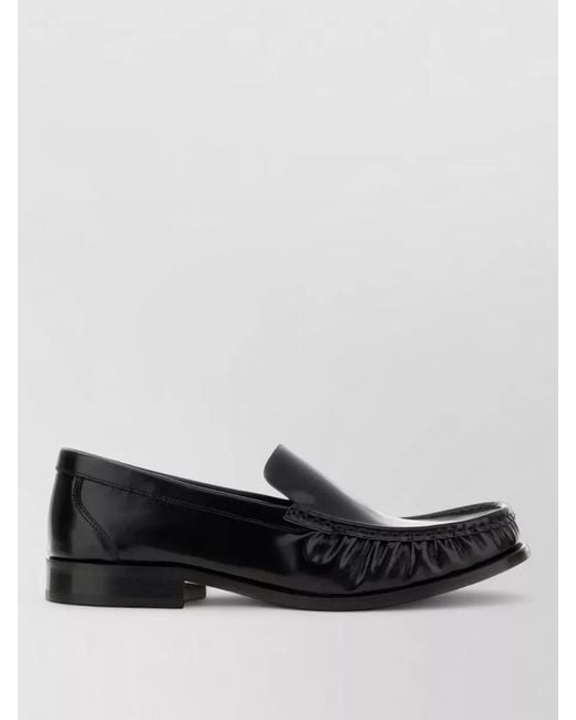 A.P.C. Multicolor Leather Romeo Loafers Smooth Finish Fringed Design for men