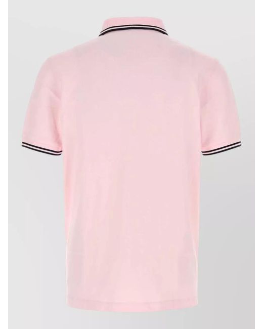 Fred Perry Pink Piqué Polo Shirt for men