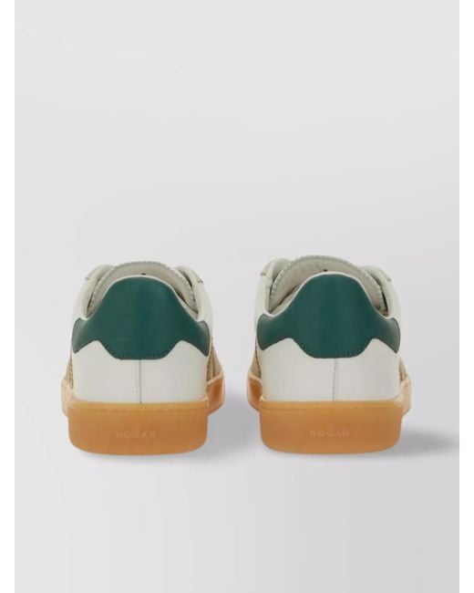Hogan Multicolor Leather Low-Top Sneakers for men