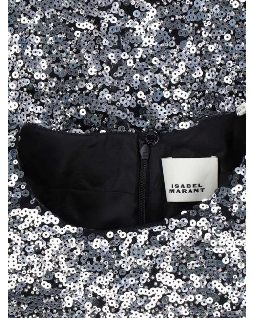 Isabel Marant Multicolor Embellished Polyester Top