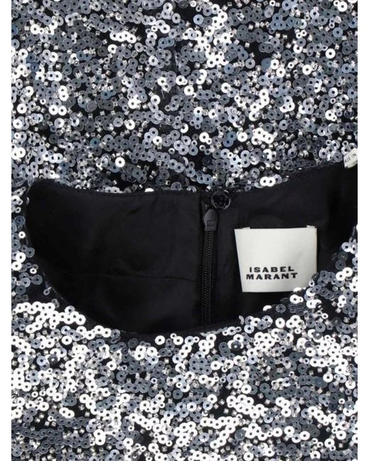 Isabel Marant Multicolor Embellished Polyester Top