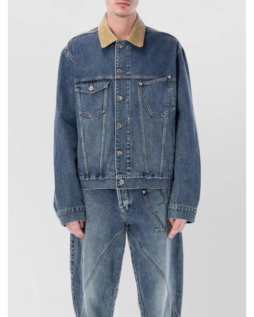 J.W. Anderson Blue Denim Jacket for men