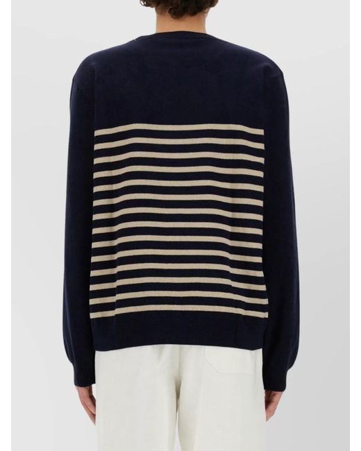 A.P.C. Black Cashmere Regular-Fit Sweatshirt for men