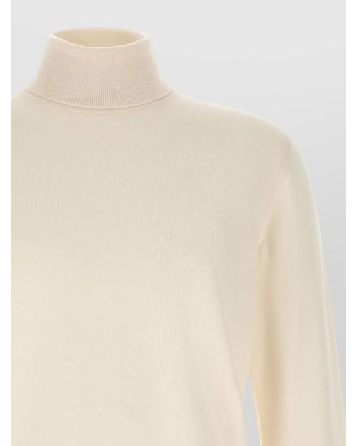 Zanone Natural Long Sleeve Turtleneck Regular Fit Top for men