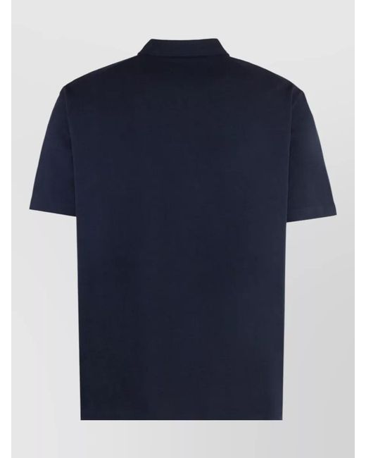 Bottega Veneta Black Short Sleeve Cotton Polo Regular Fit for men
