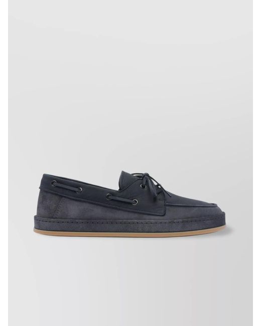 Hogan Suede Leather Loafers in Blue for Men | Lyst display picture 2