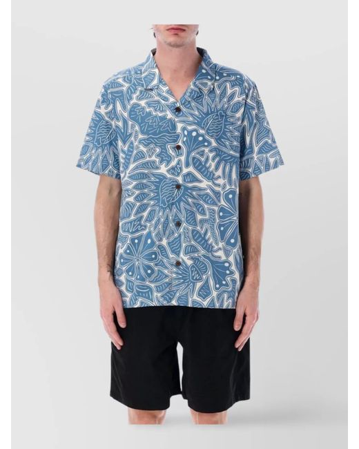 Patagonia Blue Camp Shirt Tidal Threads for men