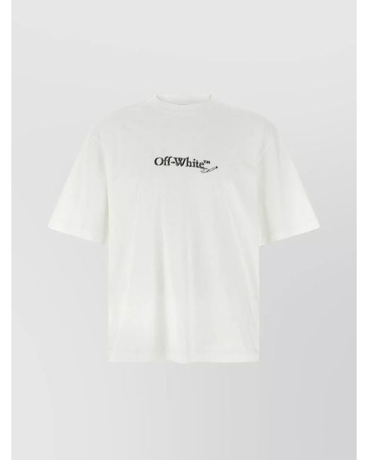 Off-White c/o Virgil Abloh Men's White Arrow Design Skate Graphic