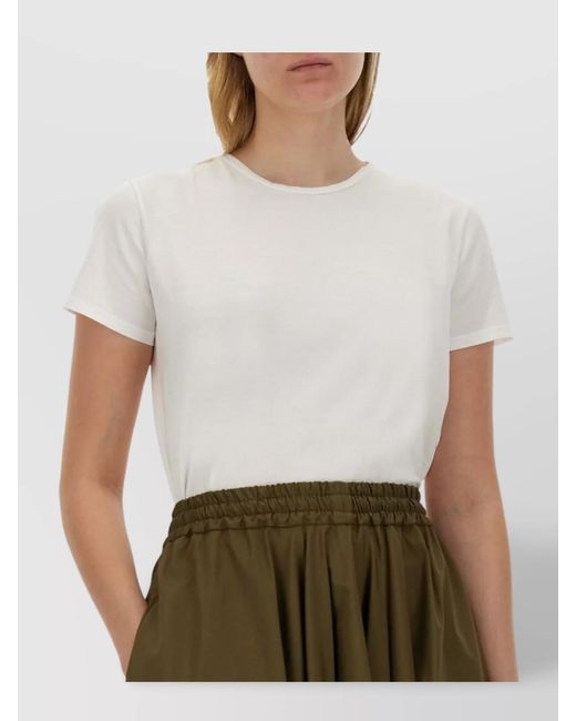 Aspesi White Cotton T-Shirt