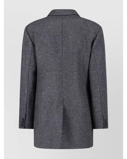 Isabel Marant Gray Virgin Wool Blazer