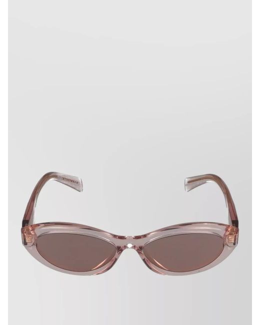 Prada Pink Sunglasses 0Pr 26Zs Cat Eye Design