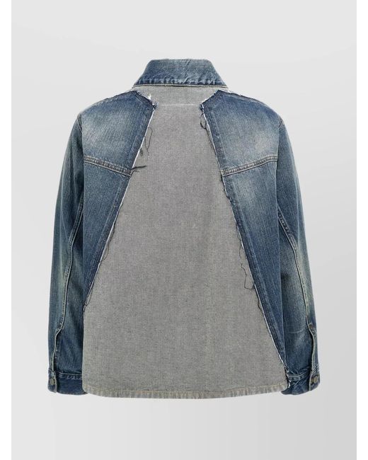 MM6 by Maison Margiela Blue Denim Jacket