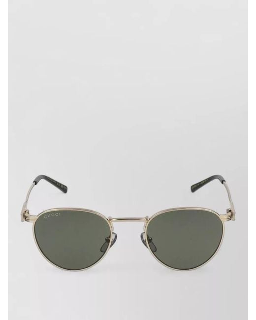 Gucci Multicolor Sunglasses Gg1875S 001 Round Metal Frame for men