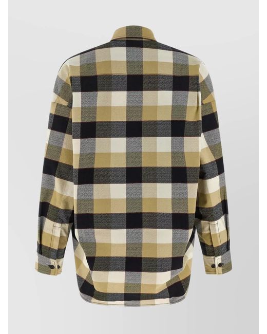 Missoni Gray Checked Shirt