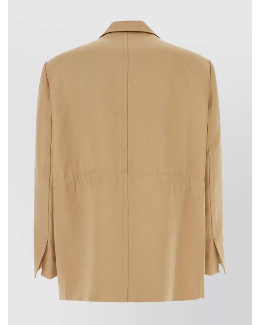 we11done Natural Wool Blend Jacket for men