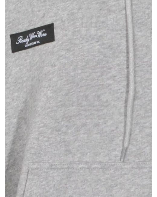 MM6 by Maison Margiela Gray Hooded Jacket Front Pockets Ribbed Trims for men