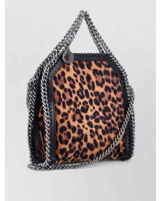 Stella McCartney Gray Falabella Tiny Tote Bag