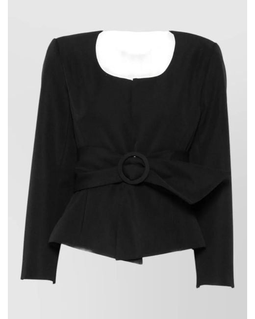 Jacquemus Black Virgin Wool Suit Jacket