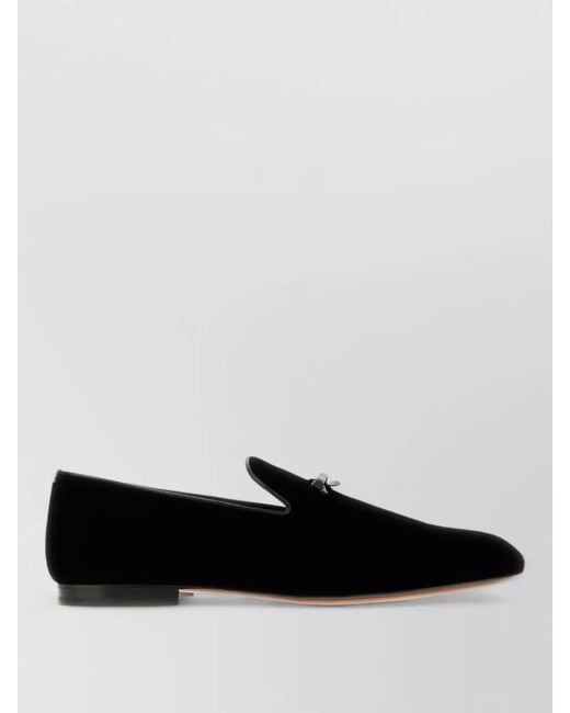 Tom Ford Black Velvet Loafers for men