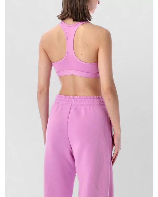 Nike Pink Active Swoosh Racerback Sports Bra Top