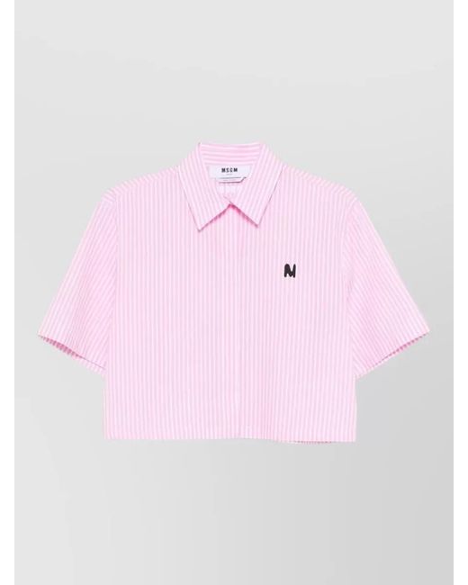 MSGM Pink Shirt
