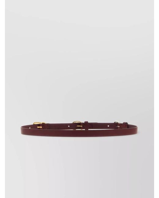Etro Multicolor Leather Belt
