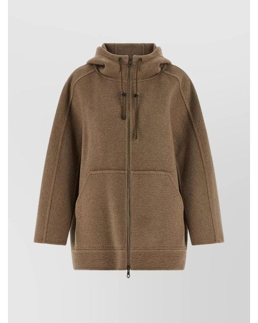 Max Mara Natural Cashmere Parka Coat
