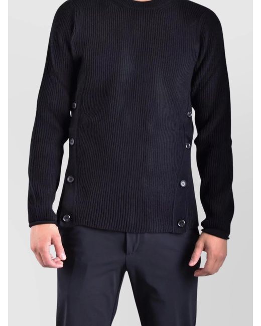 Moschino Black Wool Jumper for men