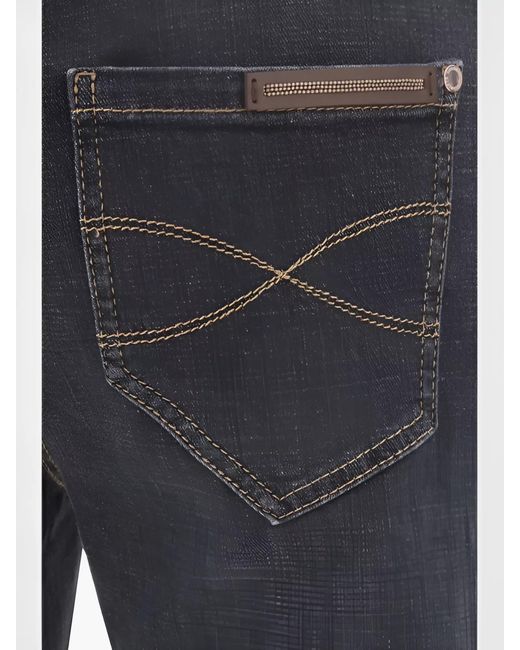 Brunello Cucinelli Blue Denim Slim-Fit Straight-Leg Jeans