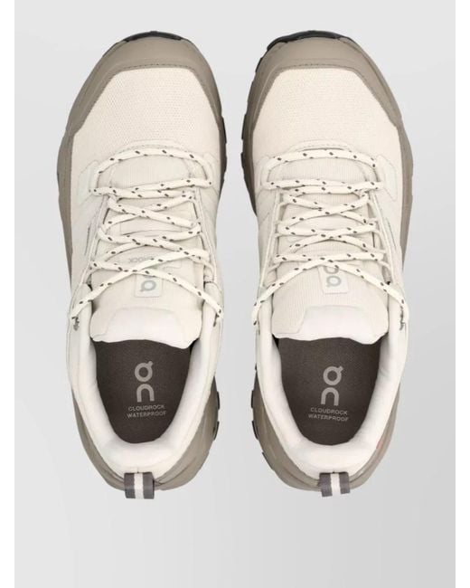 On Shoes Multicolor Cloudrock Low Lace-Up Shoes