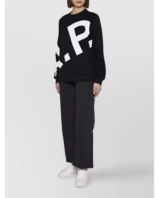 A.P.C. Blue Denim Wide-Leg Jeans