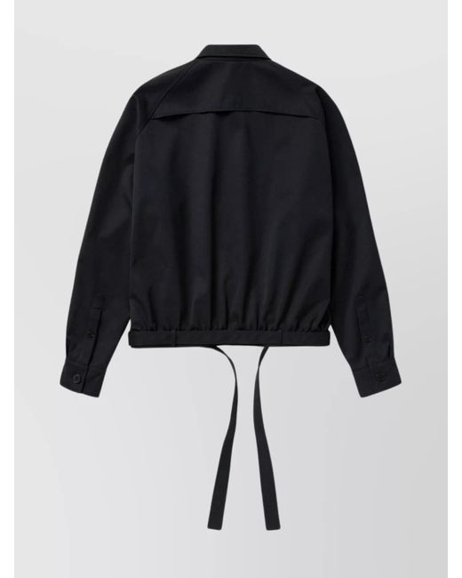 1989 STUDIO Blue Short Trench Jacket