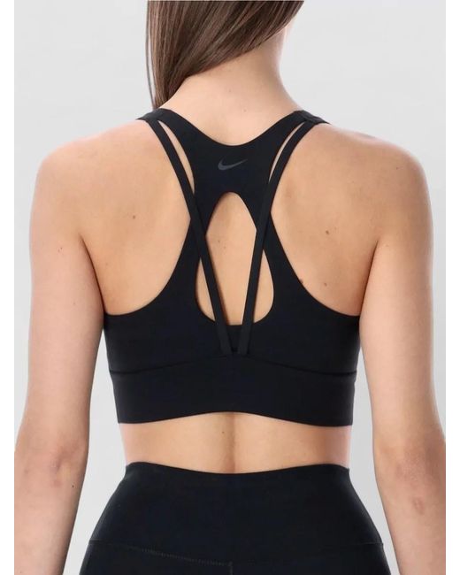 Nike Blue Zenvy Longline Sports Bra