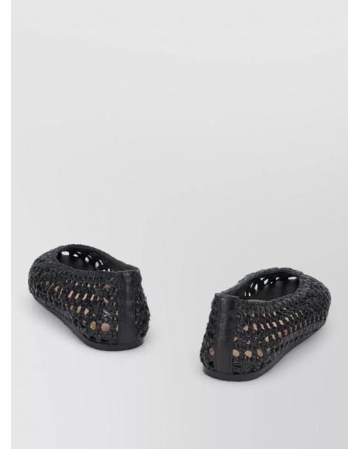 Manebí Multicolor Woven Leather Ballerina Shoes