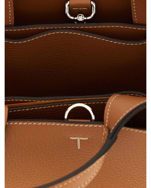 Tod's Brown Micro Leather Mini Bag