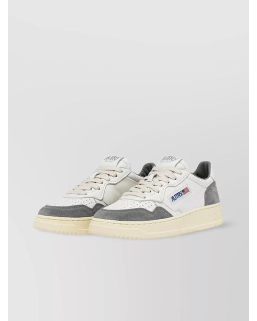 Autry Multicolor Handcrafted Low Top Sneakers