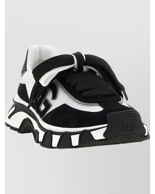 Dolce & Gabbana Multicolor Dg Country Road Sneakers Mesh Chunky Sole