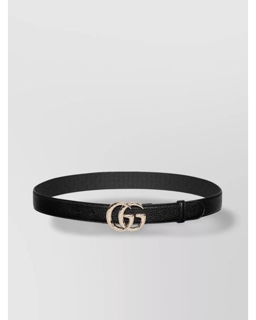 Gucci Multicolor Leather Thin Belt