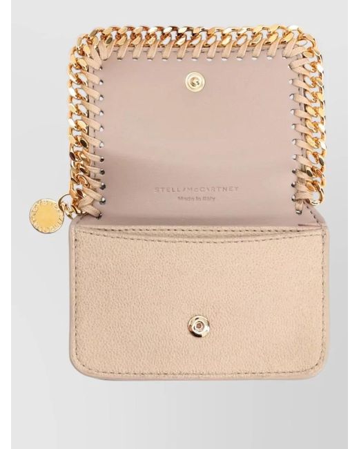 Stella McCartney Natural Falabella Cardholder