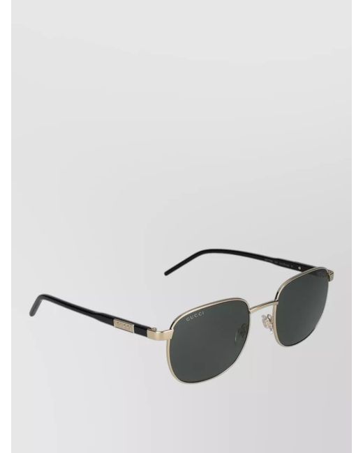Gucci Gray Sunglasses Gg1799S 001 Metal Frame for men