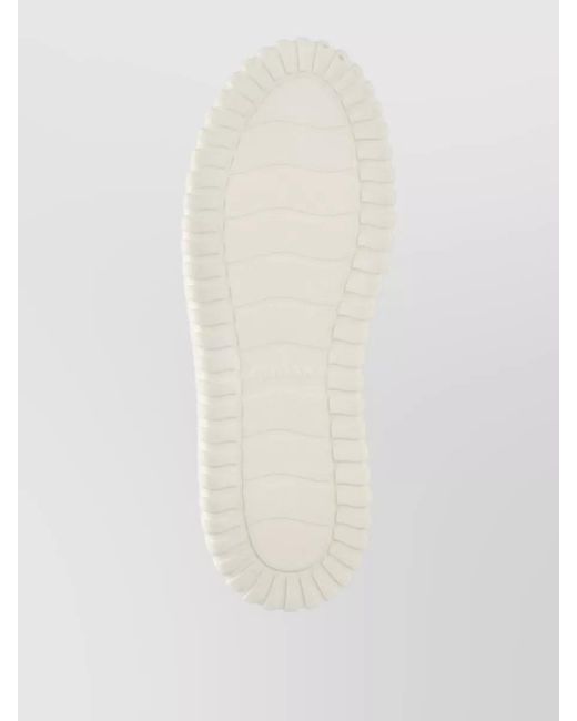 Hogan Natural Low Top Sneakers Raised Rubber Sole