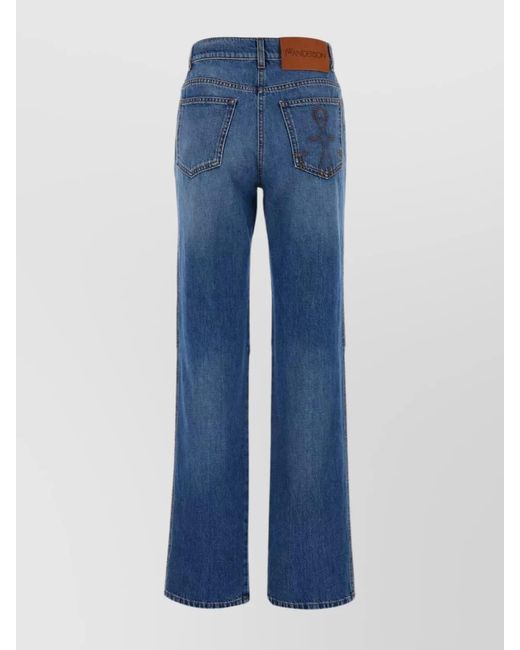J.W. Anderson Blue Cutout Bootcut Jeans