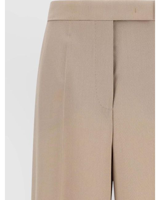 Max Mara Natural Tailored Trousers