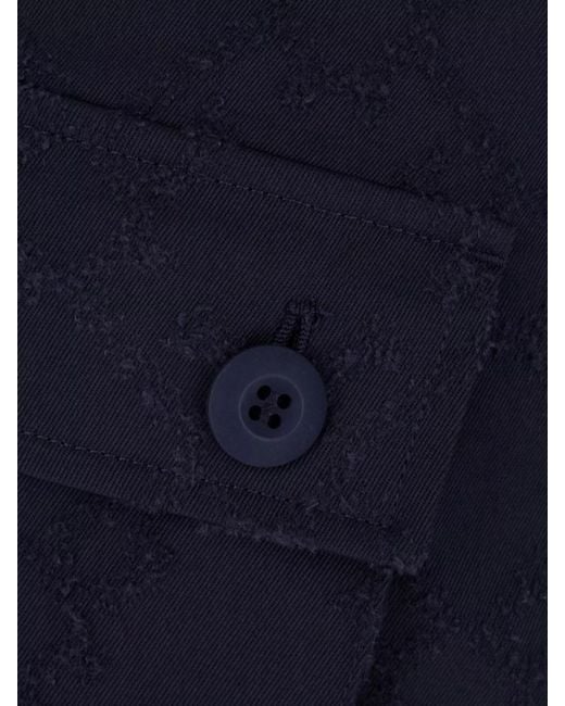 Givenchy Blue Cotton Trousers for men