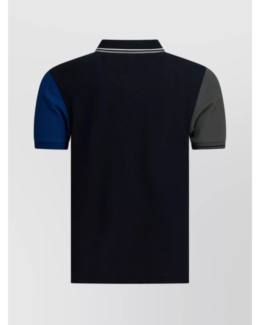 Comme des Garçons Black Cotton Button-Down Polo Shirt for men